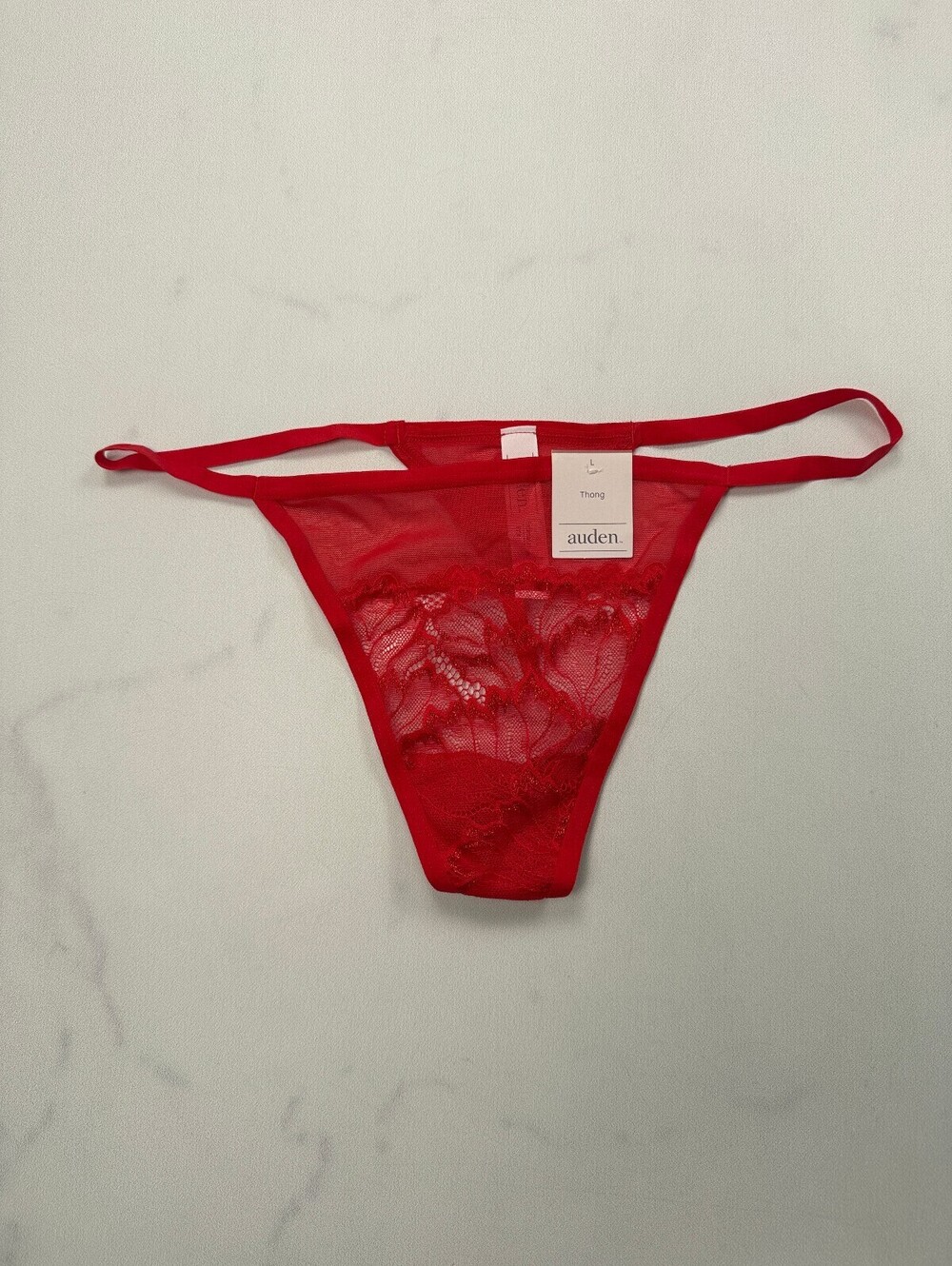 Auden Bikini Red Current Statement Piece - Womens L